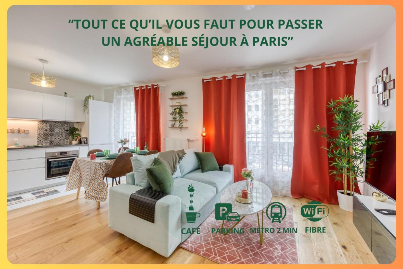 شقة Easy Paris Visit Metro & Parking سانت أويه المظهر الخارجي الصورة